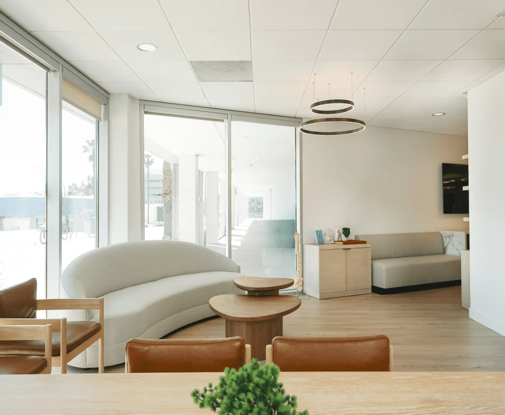 The lounge, Mystic Health, Santa Monica